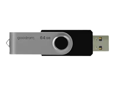 GOODRAM UTS2 - USB-Flash-Laufwerk - 64 GB - USB 2.0 - Schwarz