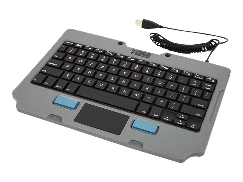 Gamber-Johnson Rugged Lite - Tastatur - mit Touchpad