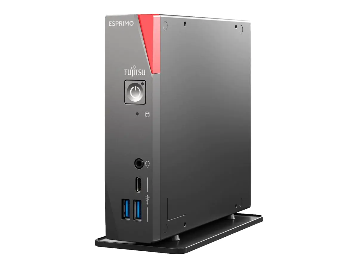 Fujitsu ESPRIMO G9012 - Ultra kompakter Mini-PC - Core i7 12700T / 1.4 GHz - vPro Enterprise - RAM 1