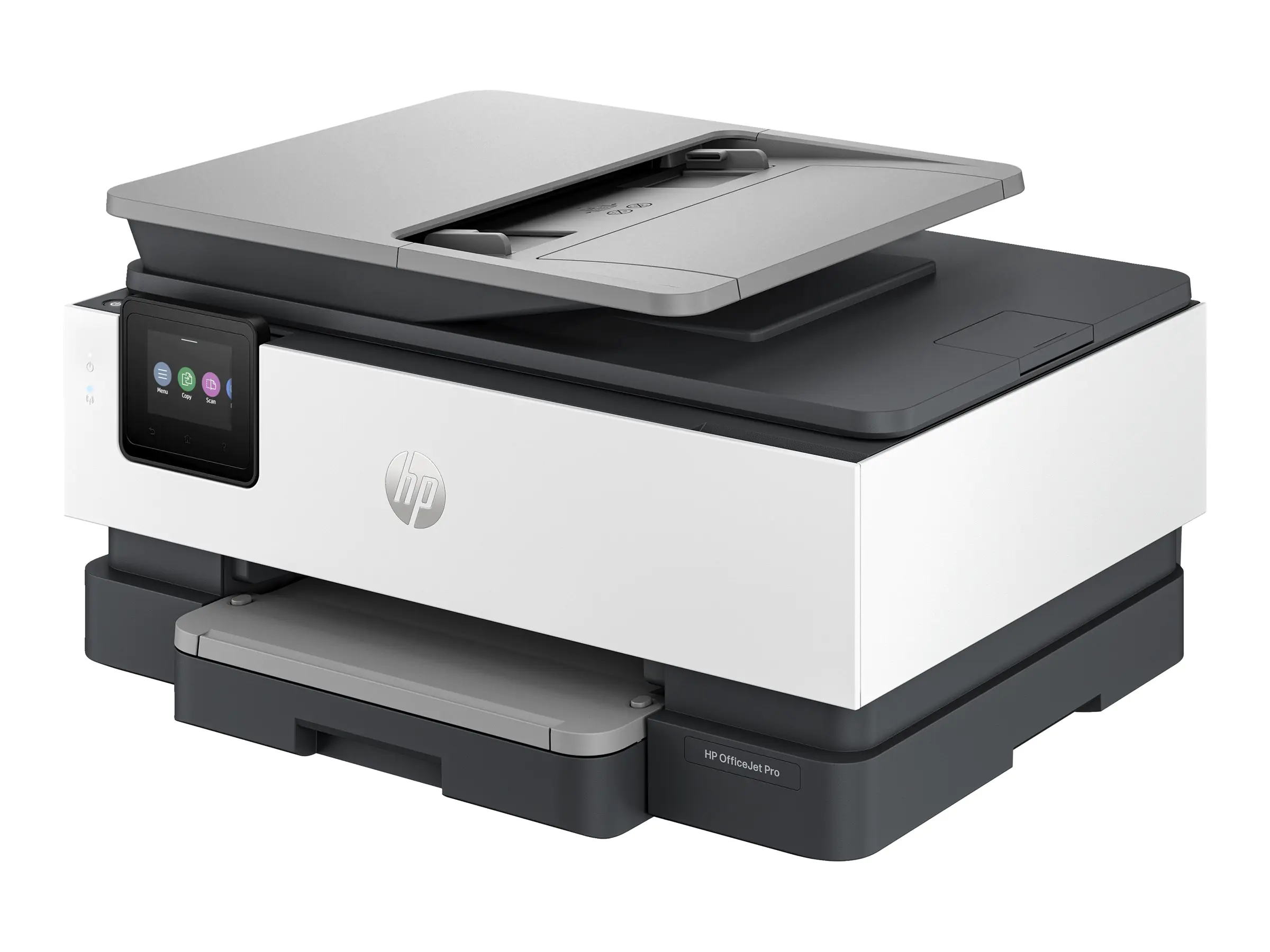 HP Officejet Pro 8122e All-in-One - Multifunktionsdrucker - Farbe - Tintenstrahl - Legal (216 x 356 mm) (Original) - A4/Legal (Medien) - bis zu 12 Seiten/Min. (Kopieren) - bis zu 20 Seiten/Min. (Drucken) - 225 Blatt - USB 2.0, Wi-Fi(ac), Bluetooth, LAN -