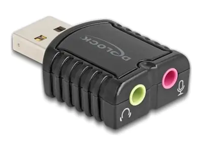 Delock Soundkarte - 24-Bit - 96 kHz - mono / stereo