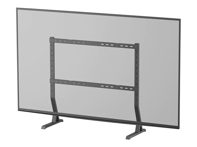 Neomounts DS45-430BL18 - Aufstellung - fest - für TV - Stahl - Schwarz - Bildschirmgröße: 114.3-228.6 cm (45"-90") - Schreibtisch-Ständer