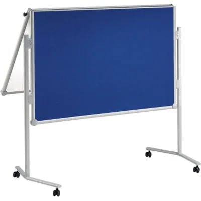 Jakob Maul GmbH MAUL Moderationstafel MAULpro, Tragbare Pinnwand, Blau, 1200 x 1500 mm, Aluminium, Stahl, 1950 mm 6380782