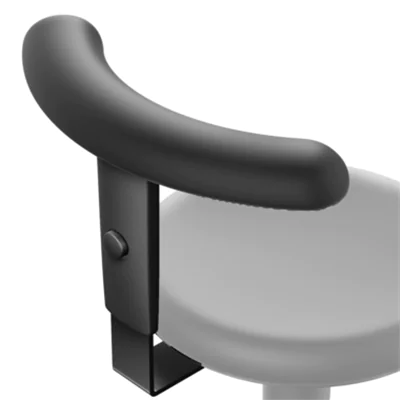 BIMOS Rückenlehne BIMOS Sitzhocker 9463L-MG01-3280, 9463L-MG01-3279 PU-Schaum schwarz