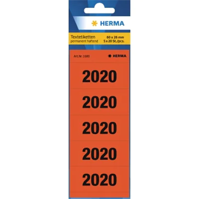 HERMA Jahresschild 60 x 26 mm (B x H) 2024 grün 100 St./Pack.