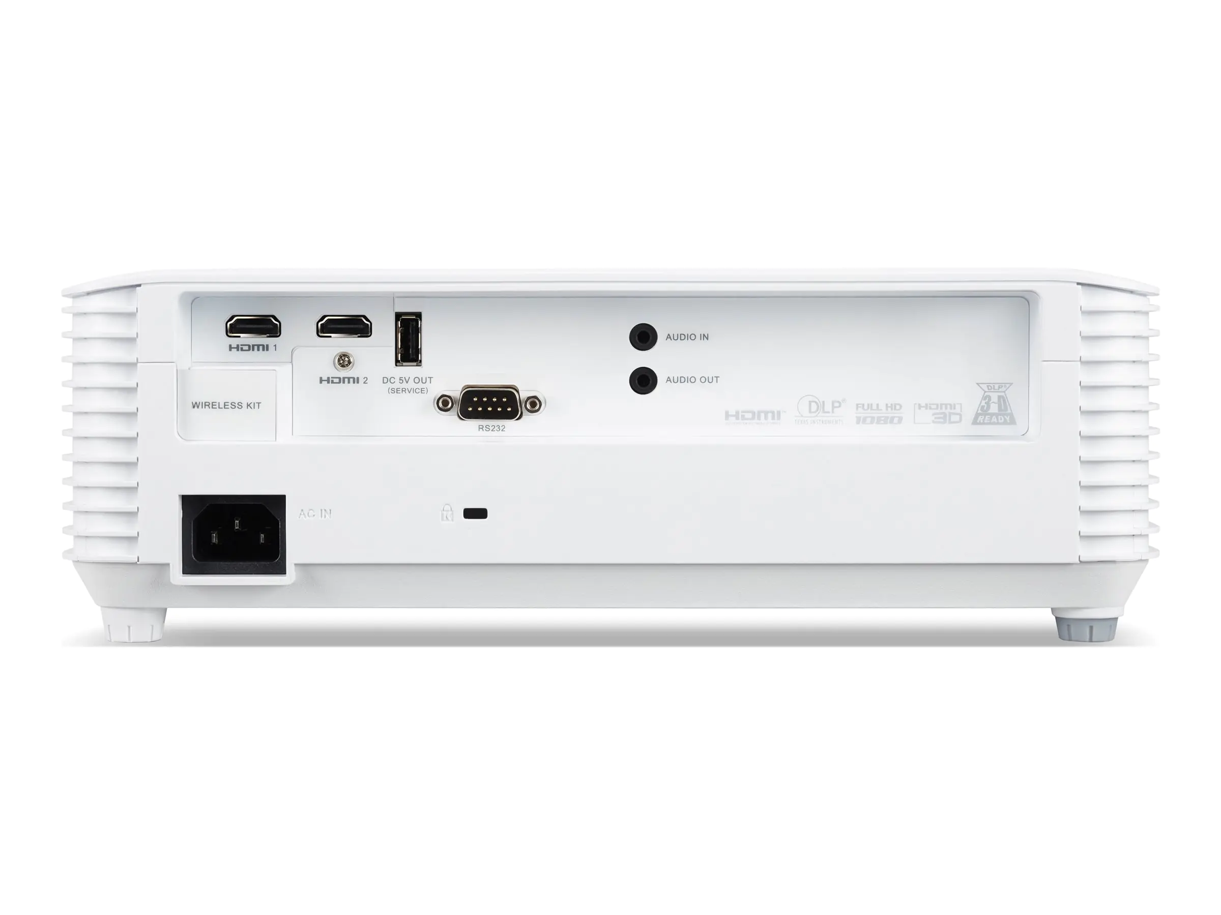 Acer H6546 - DLP-Projektor - tragbar - 3D - 5200 ANSI-Lumen - Full HD (1920 x 1080)