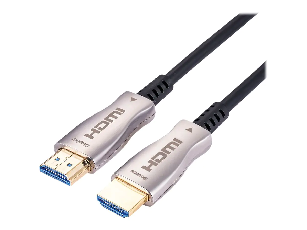 VALUE - Ultra High Speed - HDMI-Kabel mit Ethernet - HDMI männlich zu HDMI männlich - 20 m - Schwarz - 4K Unterstützung, aktiv