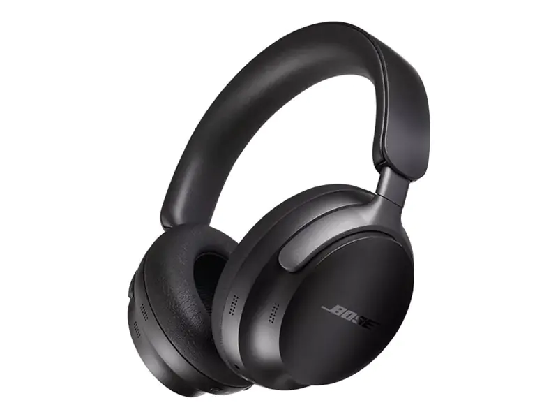 Bose QuietComfort Ultra - Kopfhörer mit Mikrofon - ohrumschließend - Bluetooth - kabellos, kabelgebunden - aktive Rauschunterdrückung - 3,5 mm Stecker - Schwarz
