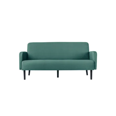 PAPERFLOW Sofa LISBOA 3Sitzer Stoff sw/gn LC3PT.01.08