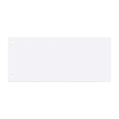 Trennstreifen 50500160Kurz 22x10,5 weiß 100 St./Pack.