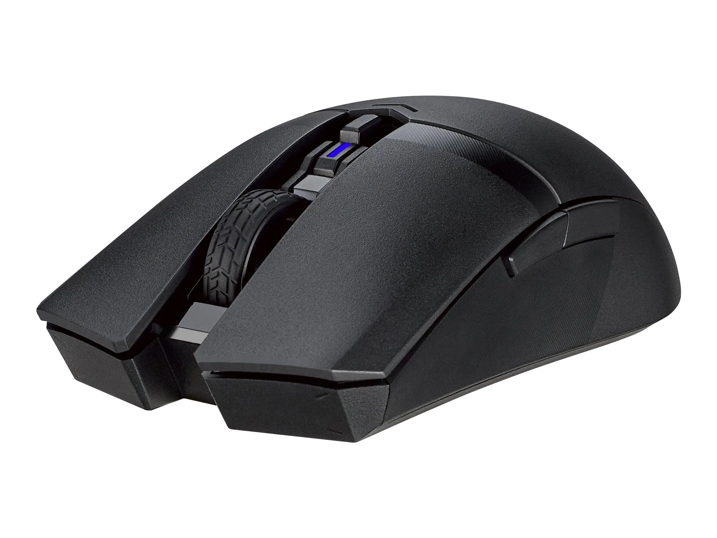 ASUS TUF Gaming M4 - Maus - rechts- und linkshändig - 6 Tasten - kabellos - 2.4 GHz, Bluetooth 5.1 - kabelloser Empfänger (USB) - Schwarz