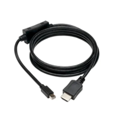 Eaton Tripp Lite Series Mini DisplayPort to HDMI Active Adapter Cable (M/M), 1080p, 6 ft. (1.8 m) - Adapterkabel - Mini DisplayPort männlich zu HDMI männlich - 1.83 m - Schwarz