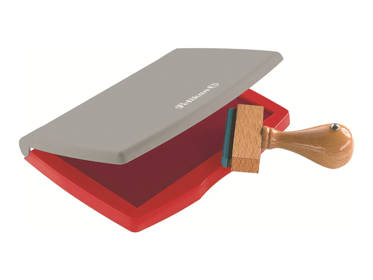Pelikan 2 - Handstempelkissen - Rot - 70 x 110 mm 331025