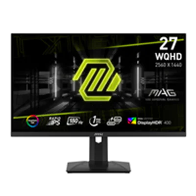 MSI MAG 274QRF QD E2 - LED-Monitor - Gaming - 68.6 cm (27") - 2560 x 1440 WQHD @ 180 Hz - Fast IPS - 400 cd/m² - 1000:1 - DisplayHDR 400 - 1 ms - Headset - metallisch schwarz