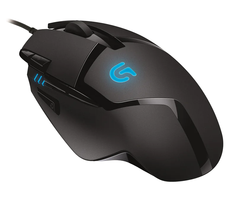 Logitech Hyperion Fury G402 - Maus - Für Rechtshänder - 8 Tasten - kabelgebunden - USB