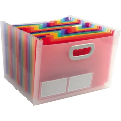 Exacompta 55198E, A4, Polypropylen (PP), Transparent, 330 mm, 250 mm, 235 mm