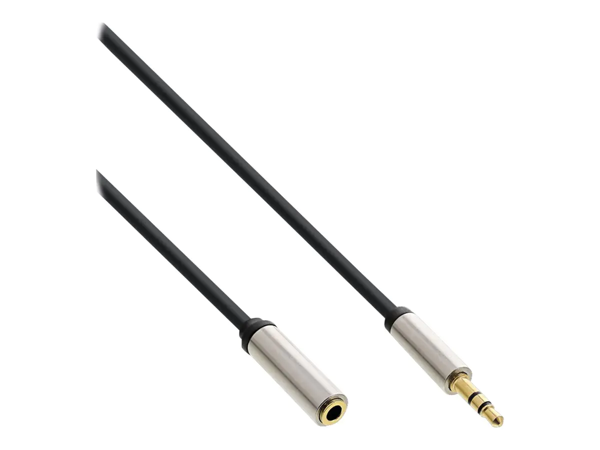InLine Audioverlängerungskabel - Stereo Mini-Klinkenstecker (W)