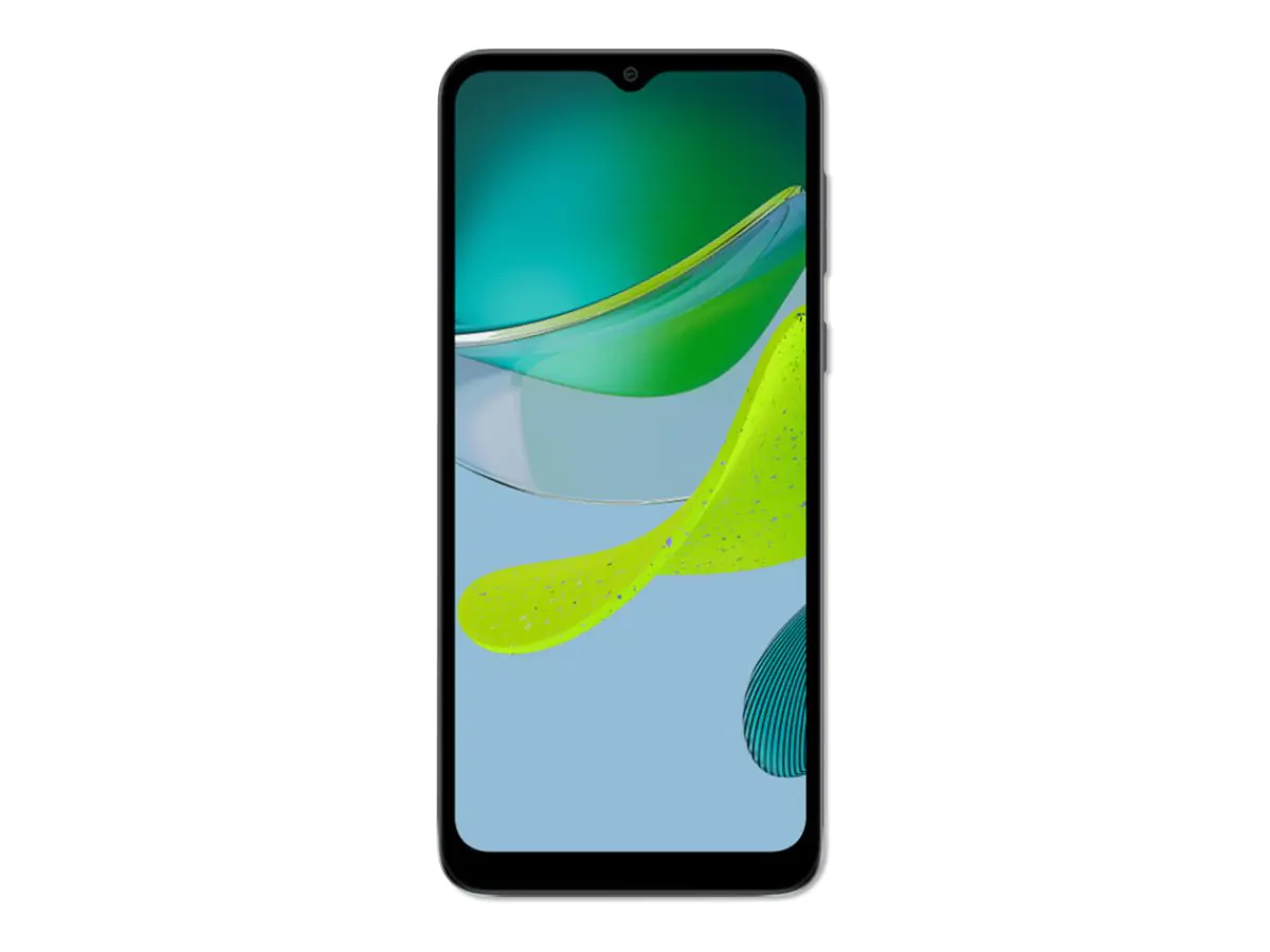 Motorola Moto E13 - 4G Smartphone - Dual-SIM - RAM 2 GB / Interner Speicher 64 GB - microSD slot - LCD-Anzeige - 6.5" - 1600 x 720 Pixel (60 Hz) - rear camera 13 MP - front camera 5 MP - Cosmic Black