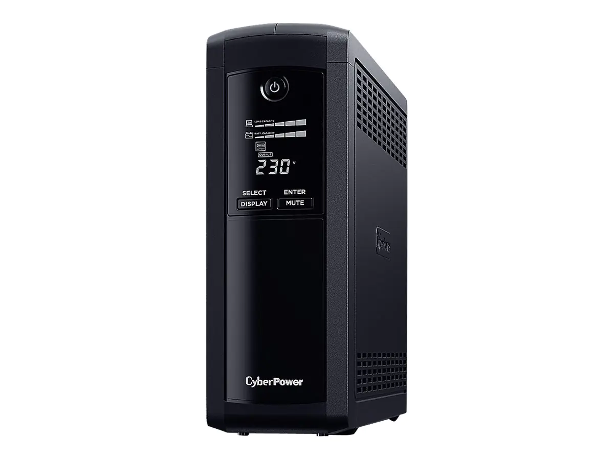 CyberPower Value Pro VP1600EILCD - USV - Wechselstrom 230 V - 960 Watt - 1600 VA - 1-phasig - RS-232, USB - Ausgangsanschlüsse: 8 - Schwarz