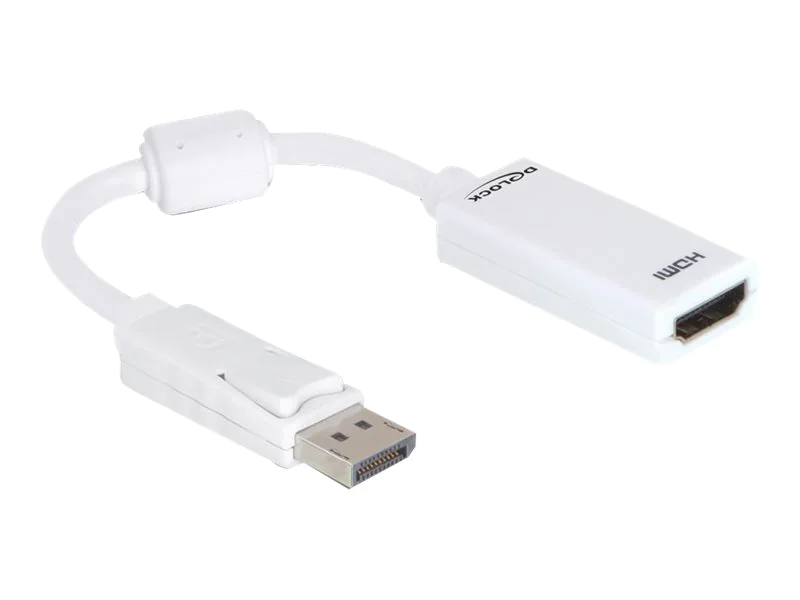 Delock - Videoadapter - DisplayPort männlich zu HDMI weiblich - 12.5 cm
