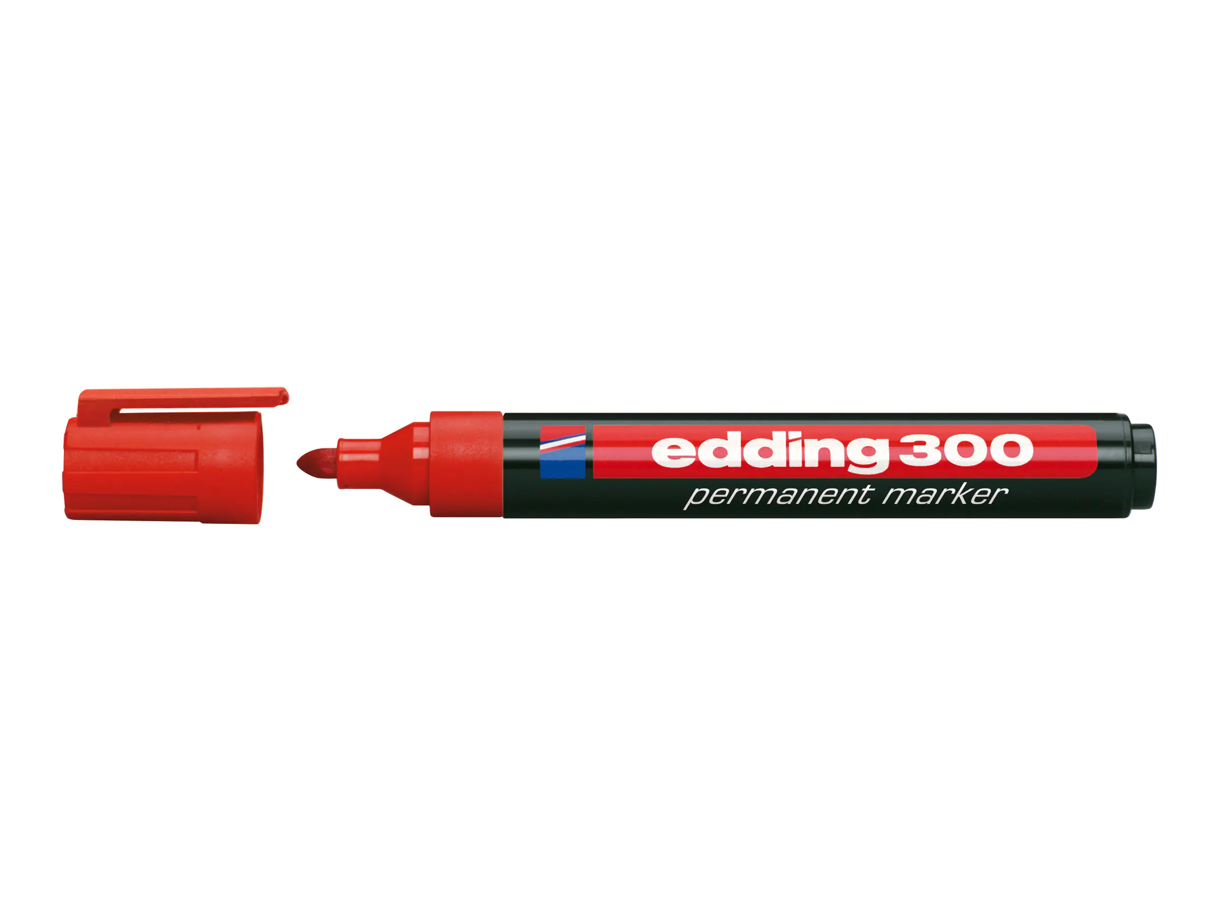 EDDING 300 - Marker - permanent - Rot - 1.5-3 mm 4-300002