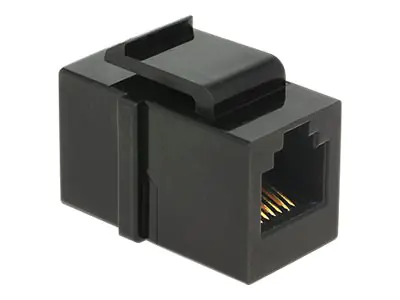 Delock Modulare Eingabe - CAT 3 - RJ-12 - Schwarz