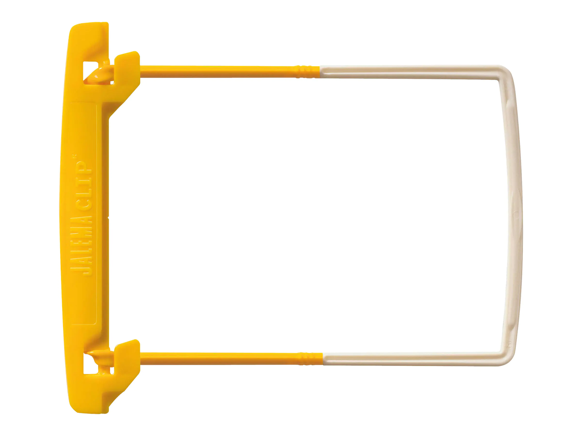 Jalema JalemaClip - Clip-Befestigungsmechanismus - weiß, Gelb (Packung mit 100) 5710000