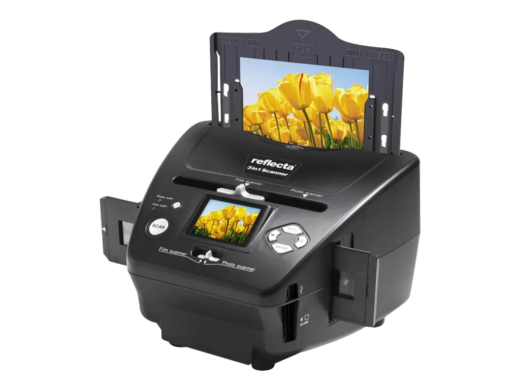 Reflecta 3in1 Scanner - Filmabtaster - CMOS - 180 x 130 mm - 2300 dpi - USB 2.0