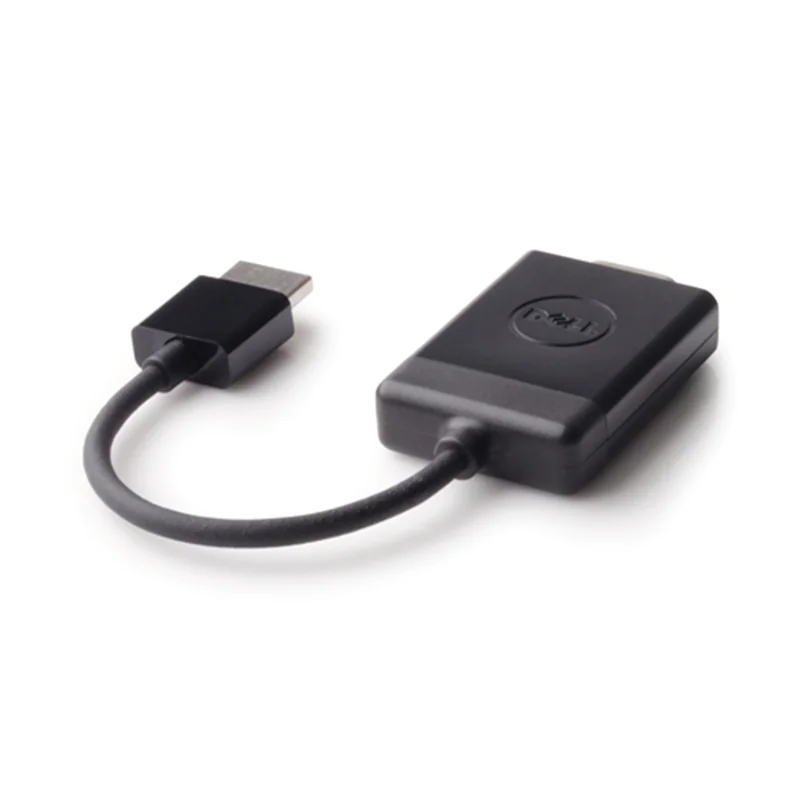 Dell - Videoadapter - HDMI männlich zu HD-15 (VGA) weiblich - für Chromebook 3120; Inspiron 17 77XX, 24 5459, 3059, 3263, 5458, 55XX, 7459; Vostro 3650