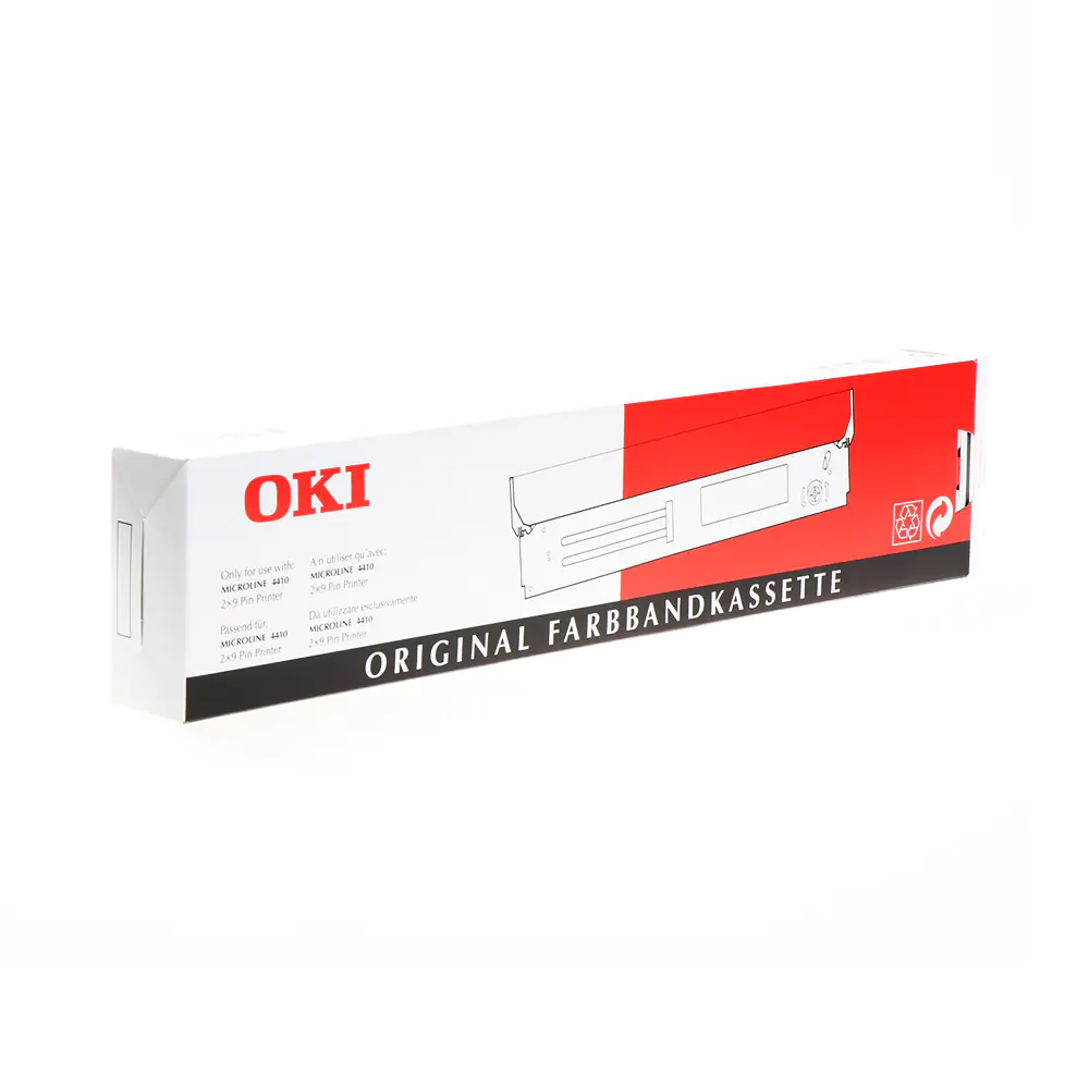 Oki Farbband 40629303 Nylon schwarz 15 Mio Zeichen