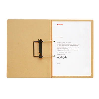 Leitz Pendelhefter 21890000 DIN A4 250g Flexofil Karton naturbraun