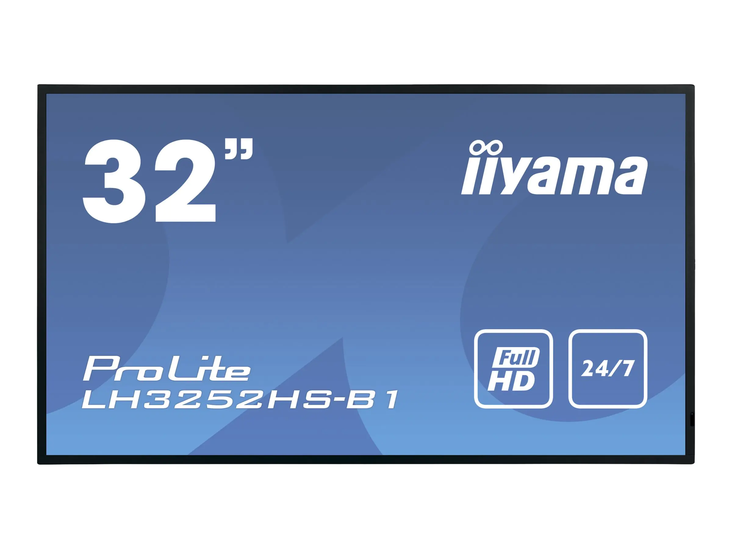 Iiyama ProLite LH3252HS-B1 - 81 cm (32") Diagonalklasse (80 cm (31.5") sichtbar) LCD-Display mit LED-Hintergrundbeleuchtung - Digital Signage - Android - 1080p 1920 x 1080 - mattschwarz