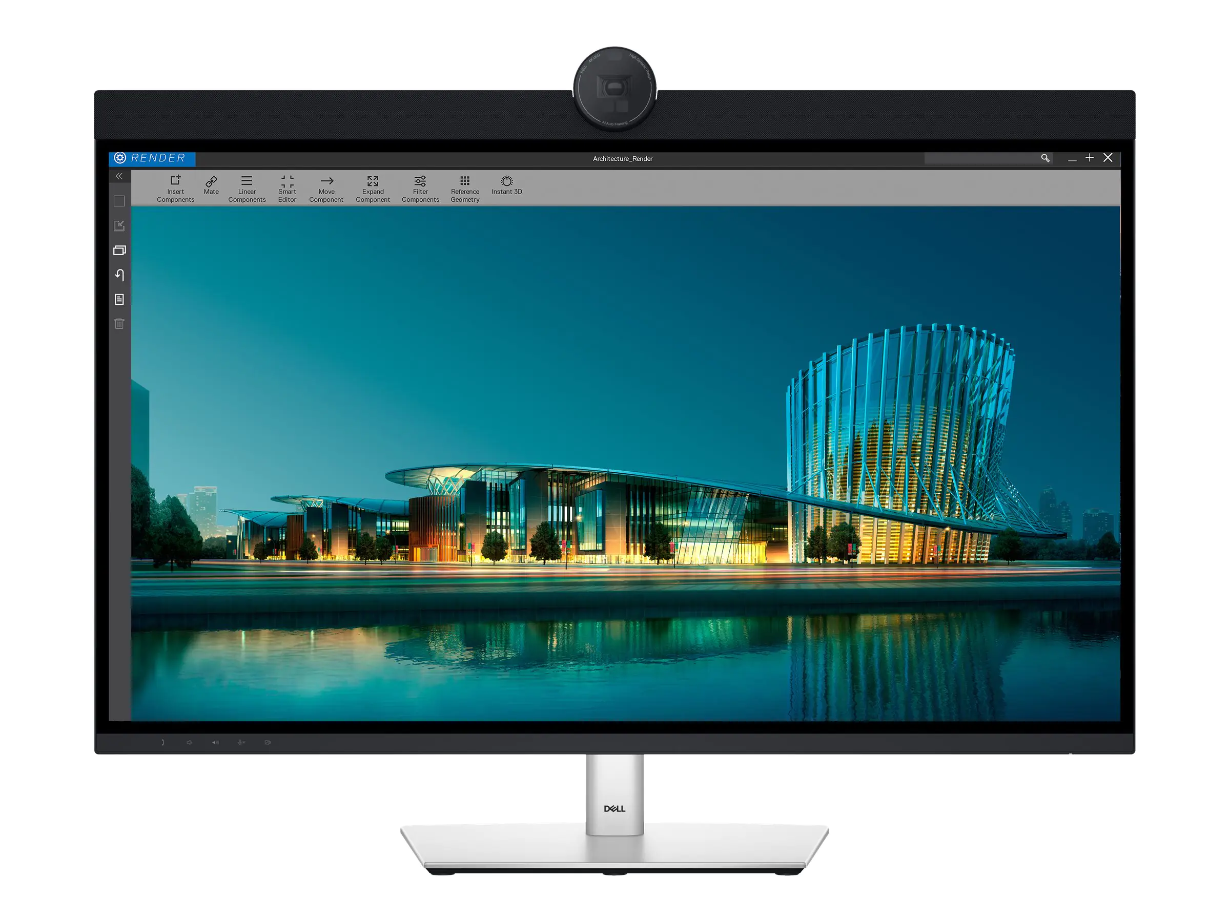Dell UltraSharp U3224KBA - LED-Monitor - 81.3 cm (32") (31.5" sichtbar) - 6144 x 3456 6K @ 60 Hz - IPS Black - 450 cd/m² - 2000:1 - HDR600 - 5 ms - Thunderbolt 4, HDMI, Mini DisplayPort - Lautsprecher - BTO - mit 3 Jahre Advanced Exchange Service und Prem