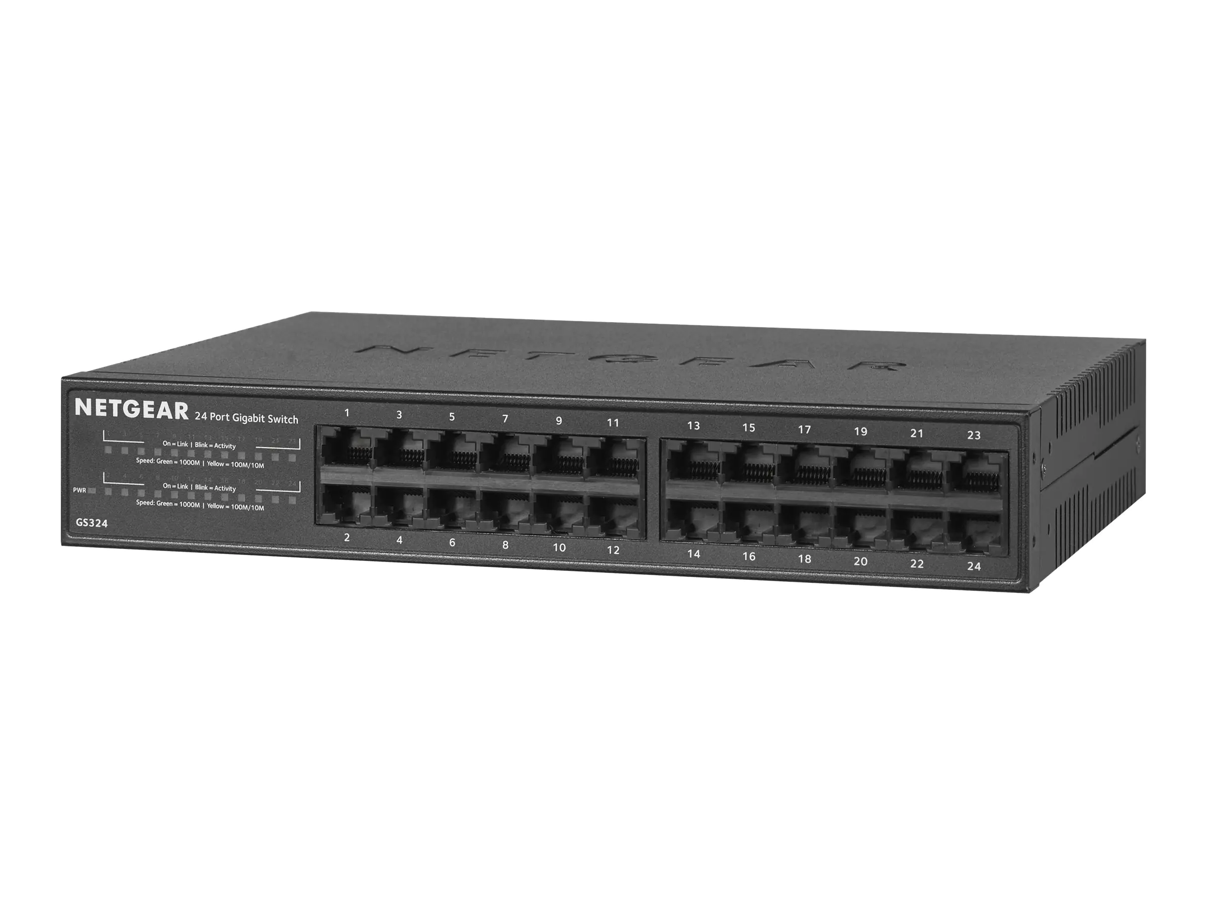 Netgear Switch 24 Desktop, wandmontierbar