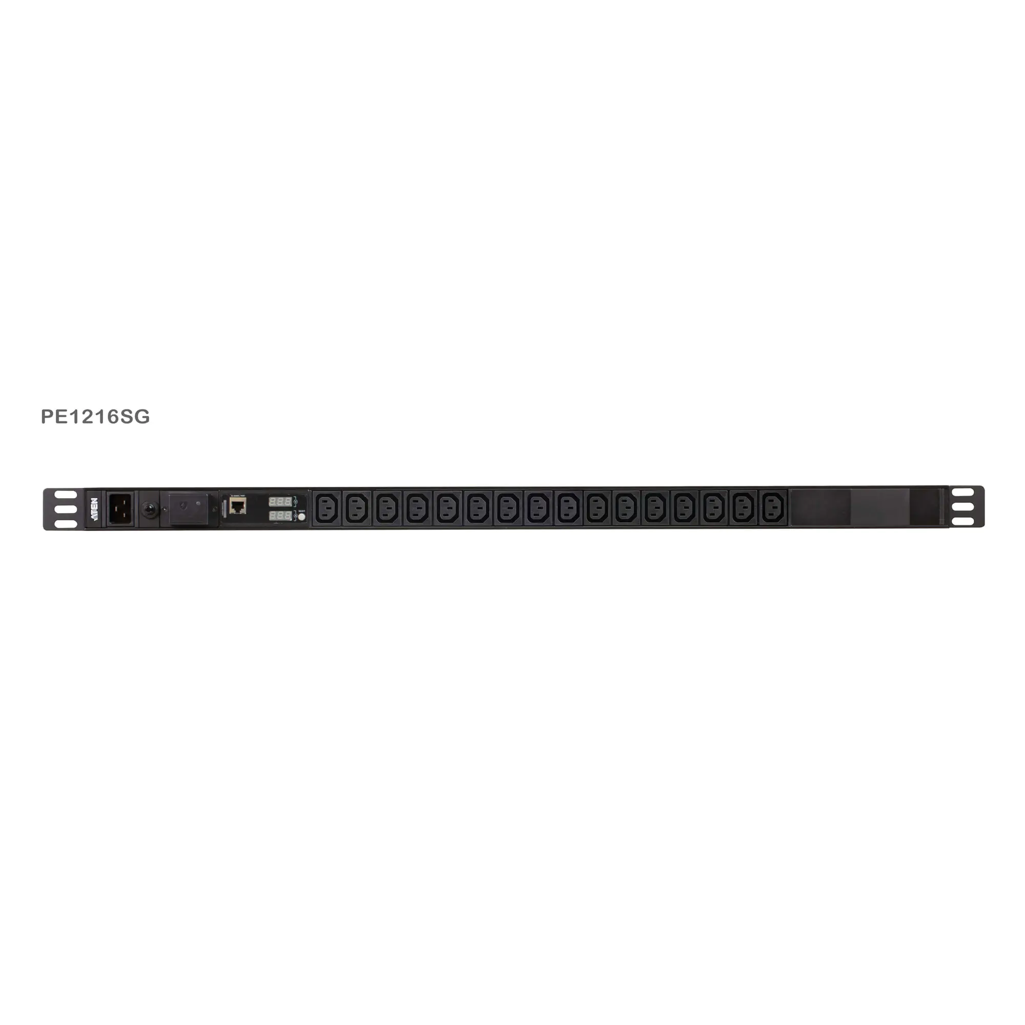 ATEN PE1216SG Basis-PDU mit MessfunktionÜberspannungsschutz IEC-C20 zu 16x - K