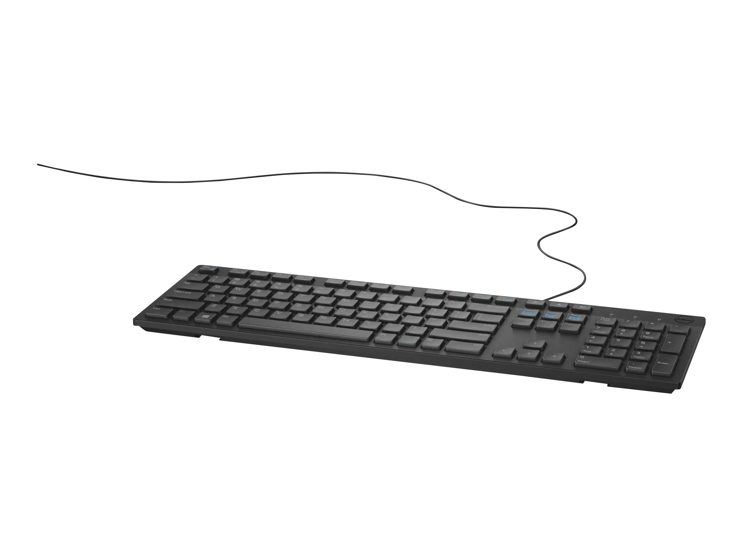 Dell KB216 - Tastatur - USB - QWERTZ - Slowakisch - Schwarz - für Inspiron 17R 57XX, 17R 7720; Latitude D630; OptiPlex 50XX, 5250, 90XX; XPS One 27XX