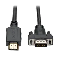 Eaton P566-006-VGA Aktives HDMI-auf-VGA-Adapterkabel - Niedrigprofil-HD15 (St