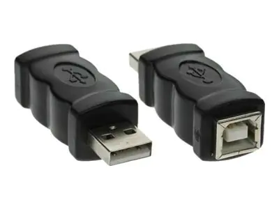InLine - USB-Adapter - USB Typ B (W) zu USB (M)