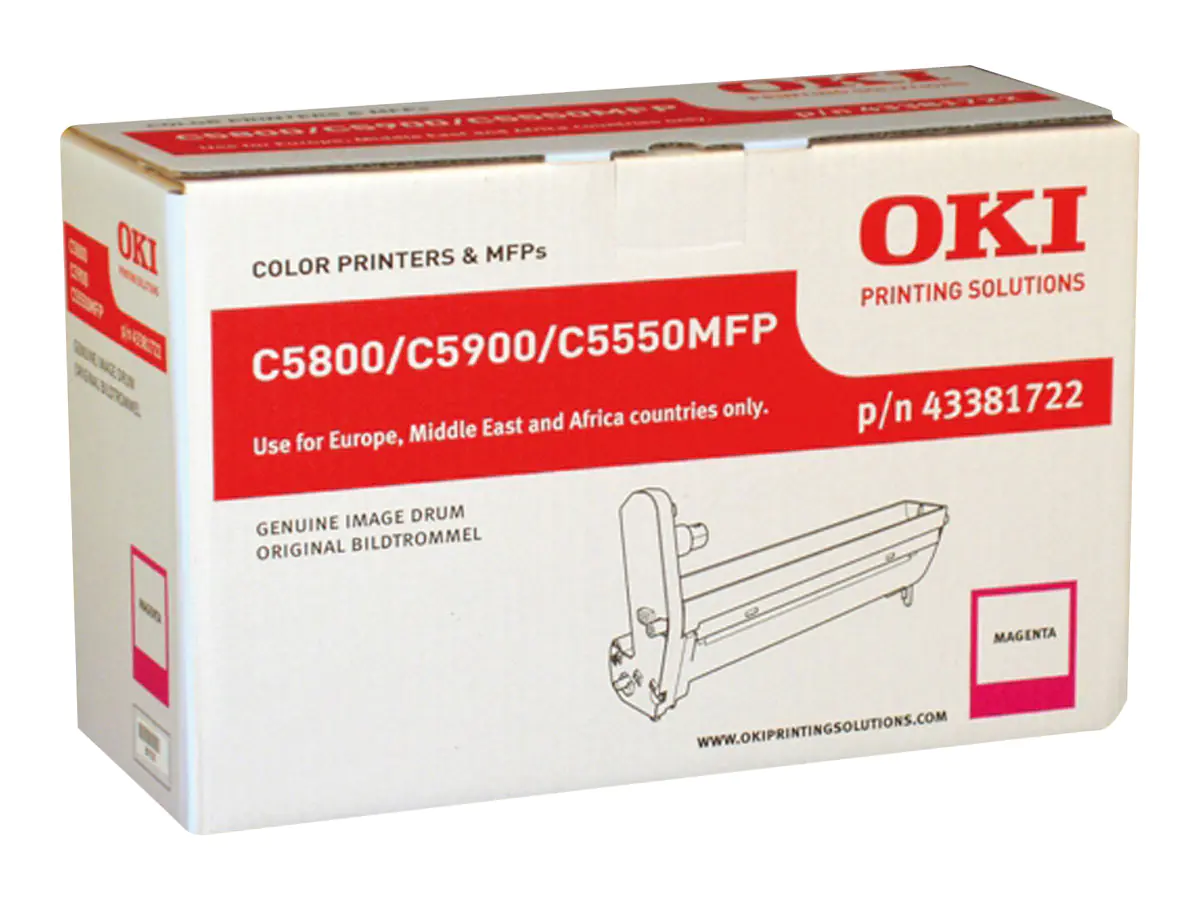 OKI - Magenta - Original - Trommeleinheit - für C5550 MFP, 5800dn, 5800Ldn, 5800n, 5900cdtn, 5900dn, 5900dtn, 5900n