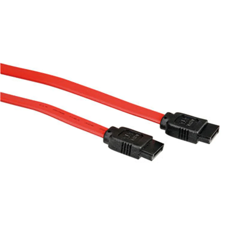 Secomp VALUE - SATA-Kabel - Serial ATA 150/300 - SATA (W) zu SATA (W) - 50 cm - Rot