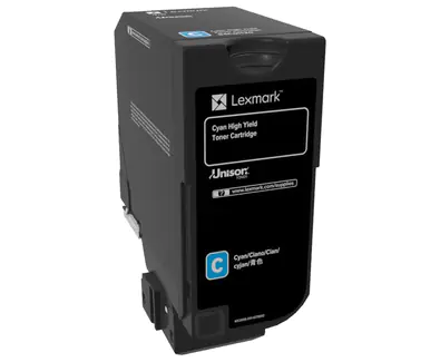 Lexmark - Hohe Ergiebigkeit - Cyan - Original - Tonerpatrone LCCP, LRP - für Lexmark CX725de, CX725dhe, CX725dthe