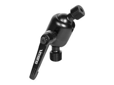 Gamber-Johnson Zirkona - Montagekomponente (mittleres Verbindungselement) - eloxiertes Aluminium - schwarze Pulverbeschichtung - für P/N: 18322