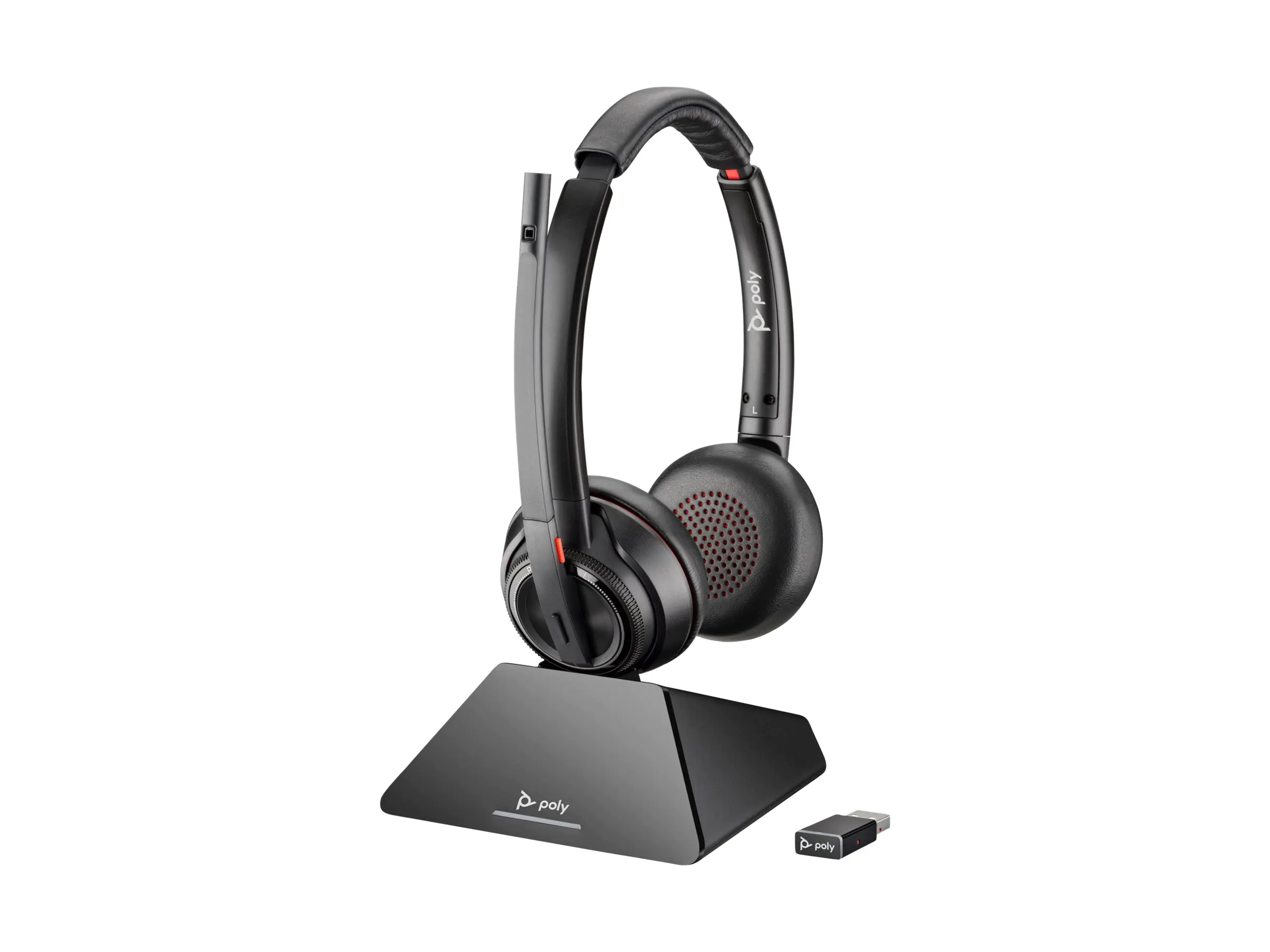 HP Poly Savi 8220 - Savi 8200 series - Headset - On-Ear
