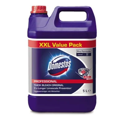 Domestos Allzweckreiniger Professional Original Oberflächen Zitrone antibakteriell 11 Kanister Kunststoff 5l
