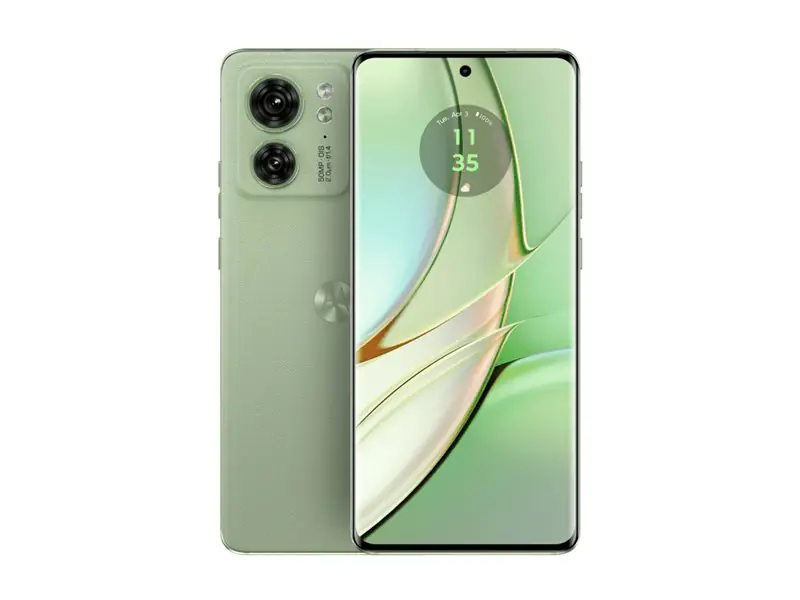 Motorola Edge 40 - 5G Smartphone - Dual-SIM - RAM 8 GB / Interner Speicher 256 GB - pOLED-Display - 6.55" - 2400 x 1080 Pixel (144 Hz) - 2 x Rückkamera 50 MP, 13 MP - front camera 32 MP - Nebula Green