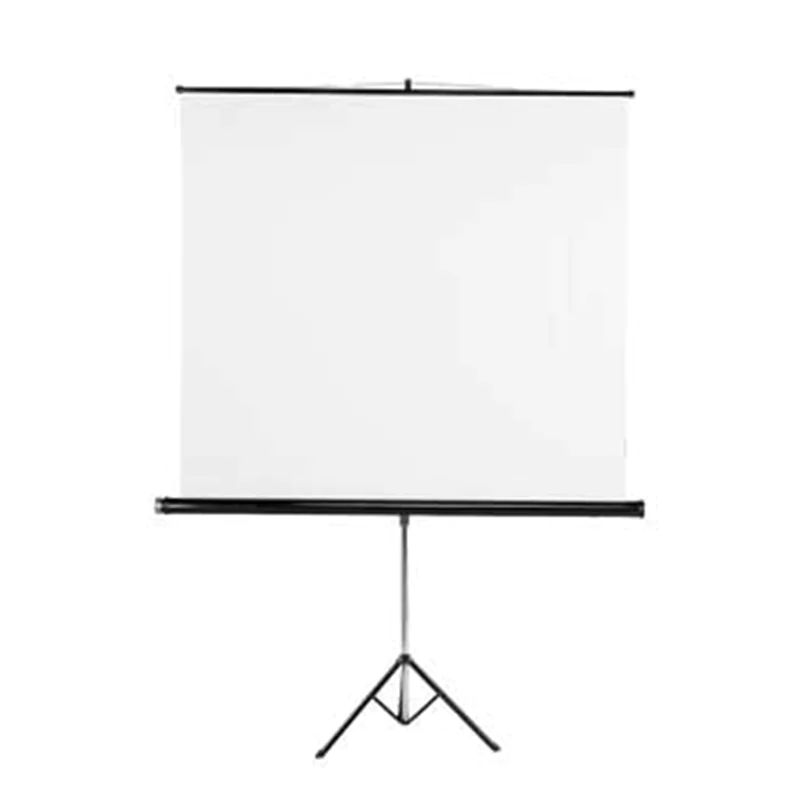 Hama Tripod Projection Screen 155 - Projektionsbildschirm mit Stativ - weiß