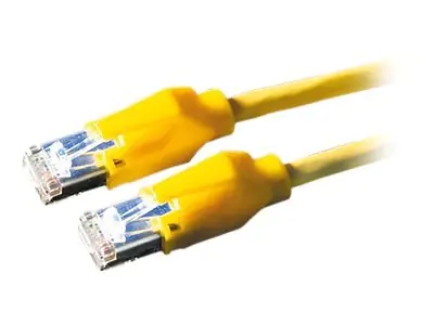Dätwyler - Patch-Kabel - RJ-45 (M) zu RJ-45 (M) - 3 m - SSTP-Kabel - CAT 6 - halogenfrei - Gelb