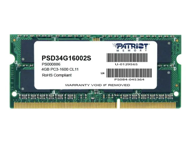 PATRIOT Signature Line - DDR3 - Modul - 4 GB PSD34G16002S