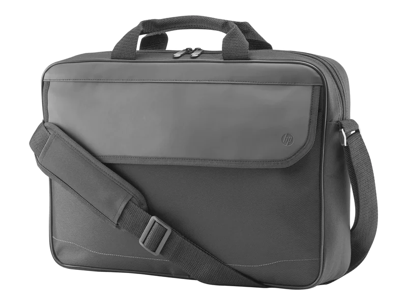 HP Prelude Top Load - Notebook-Tasche - 39.6 cm (15.6") - Schwarz & Grau, blauer Reißverschluss - für HP 24X G8, 25X G8; ProBook 440 G7, 445 G8, 44X G9, 455 G8, 45X G9, 635, Fortis 14 G9