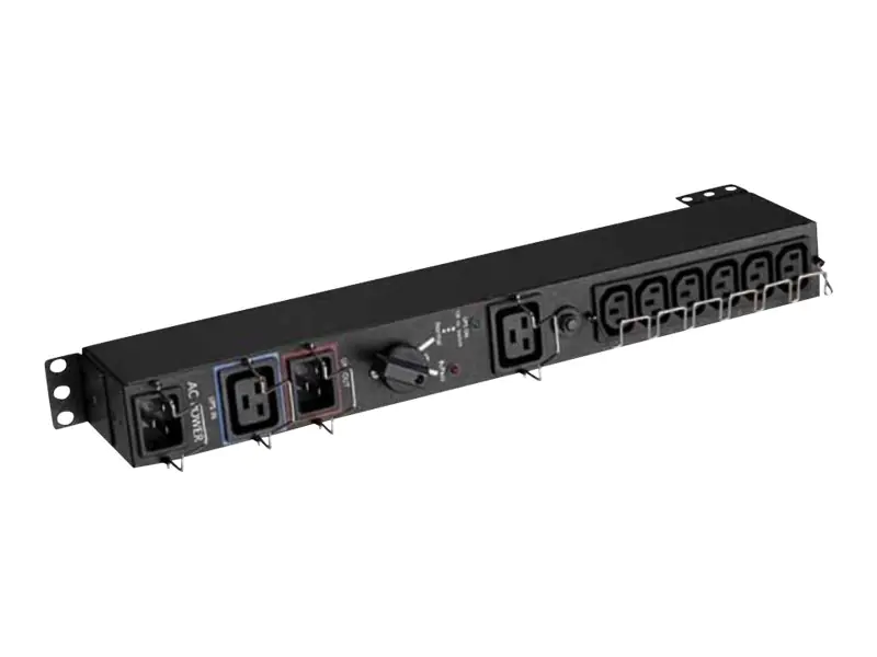 Eaton HotSwap MBP - Umleitungsschalter (Rack - einbaufähig) - Wechselstrom 220-240 V - 3000 VA - Ausgangsanschlüsse: 7 - 48.3 cm (19")